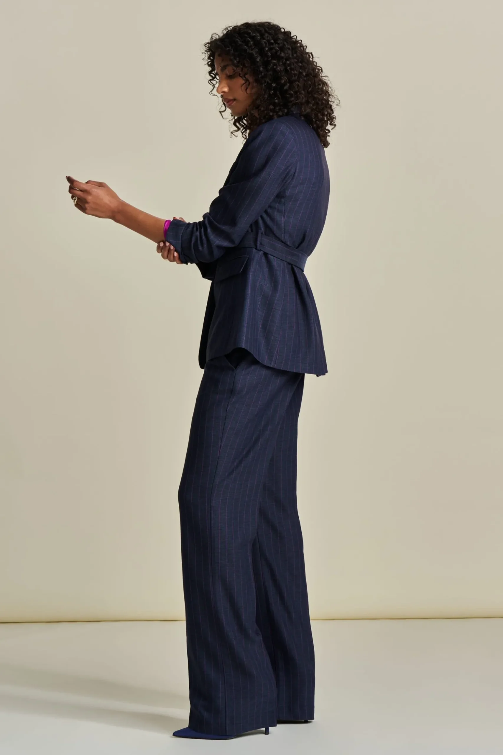 blazer_striped_midnight_blue_3.webp POM Amsterdam BLAZER Striped | Suits | Jassen & Blazers