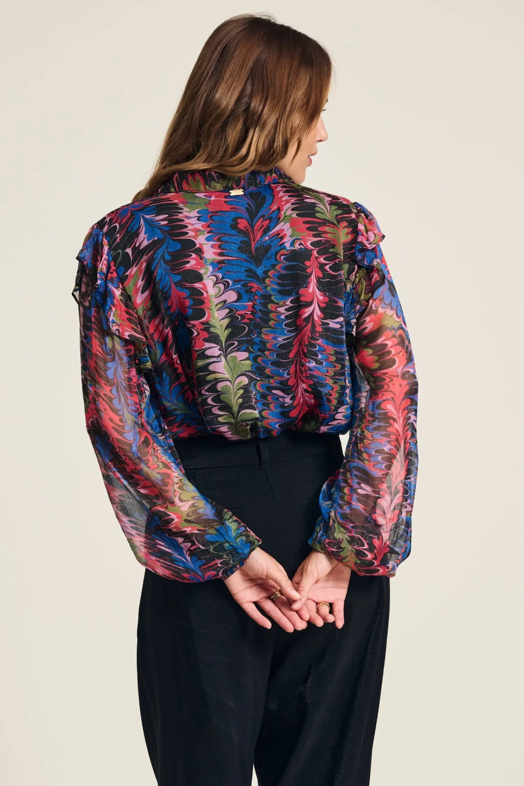 blouse_animal_paradise_3.webp POM Amsterdam BLOUSE Animal Paradise | Blouses