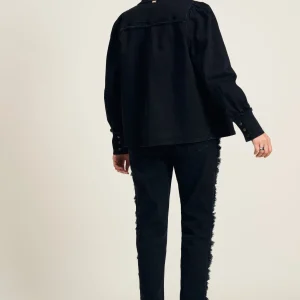 POM Amsterdam BLOUSE Denim | Co-Ords | Blouses
