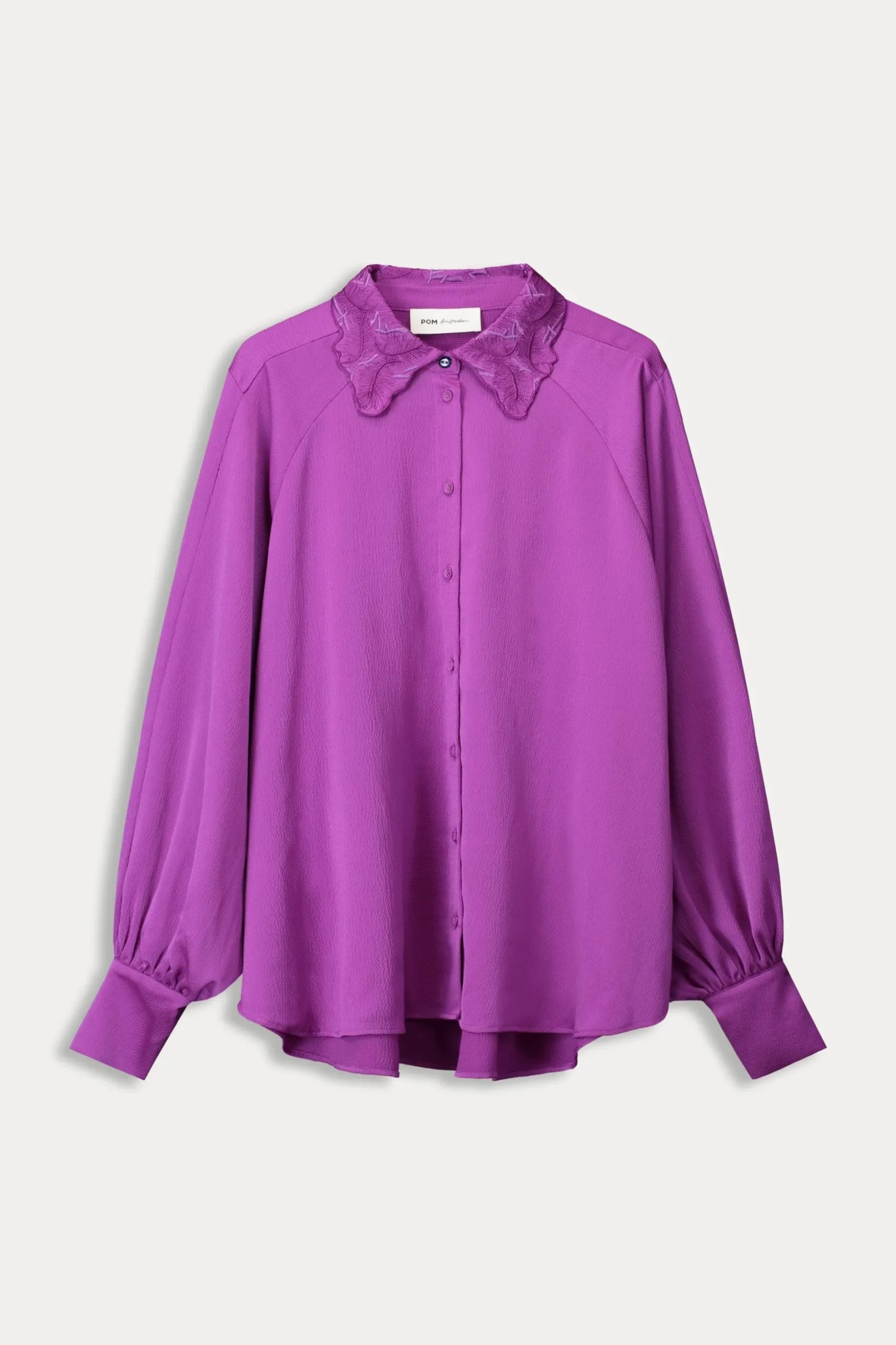 blouse_feathers_cactus_pink_1.webp POM Amsterdam BLOUSE Feathers Cactus Pink | Blouses
