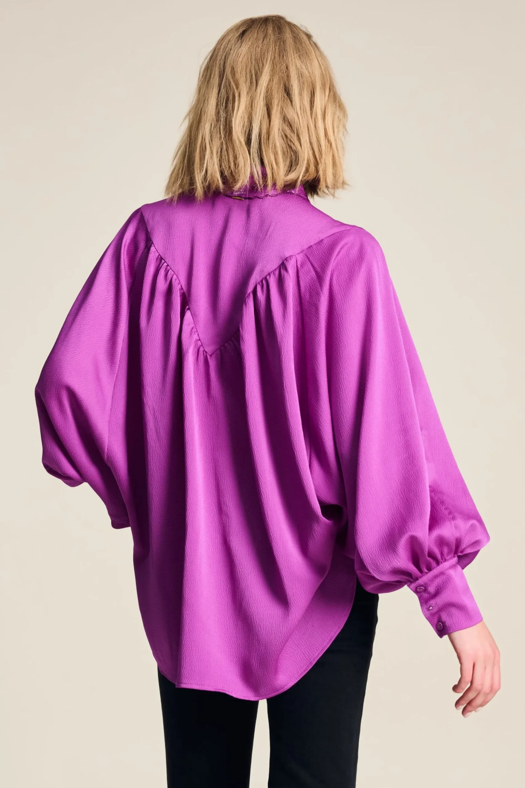 blouse_feathers_cactus_pink_4.webp POM Amsterdam BLOUSE Feathers Cactus Pink | Blouses