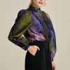 POM Amsterdam BLOUSE Festive Feathers | Blouses