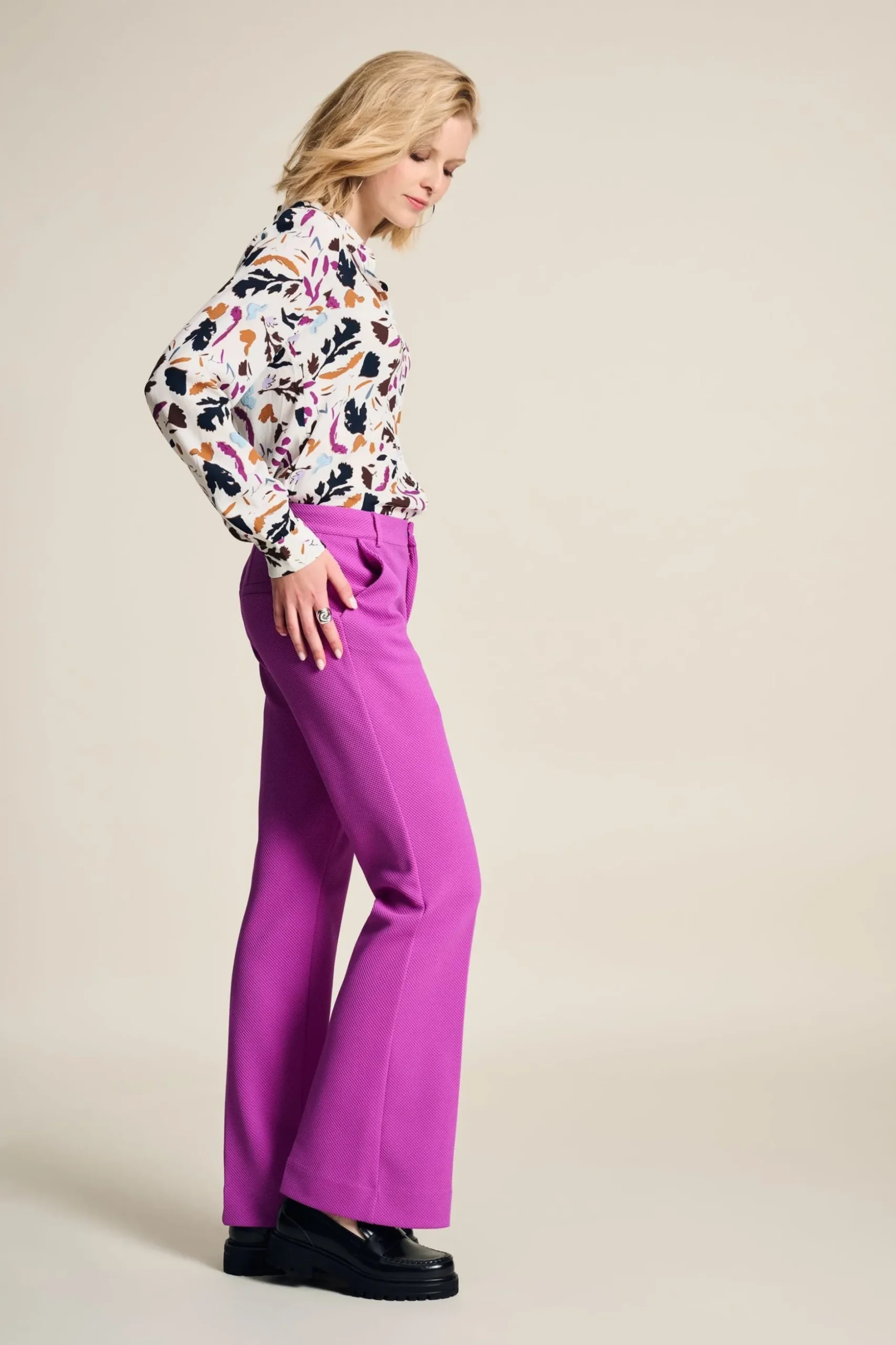blouse_mila_featherfest_ecru_3.webp POM Amsterdam BLOUSE Mila | Blouses
