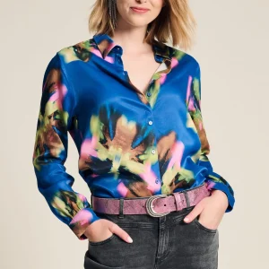 POM Amsterdam BLOUSE Mila Satin | Blouses