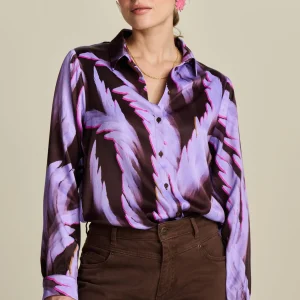 POM Amsterdam BLOUSE Mila Satin | Blouses