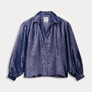 POM Amsterdam BLOUSE Violet | Blouses