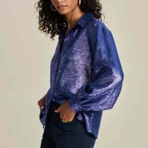 POM Amsterdam BLOUSE Violet | Blouses