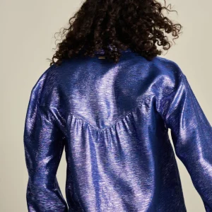 POM Amsterdam BLOUSE Violet | Blouses