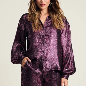 POM Amsterdam BLOUSE Violet | Blouses | Co-Ords