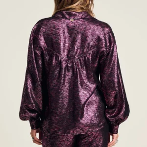 POM Amsterdam BLOUSE Violet | Blouses | Co-Ords