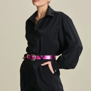 POM Amsterdam BLOUSE Violet | Co-Ords | Blouses