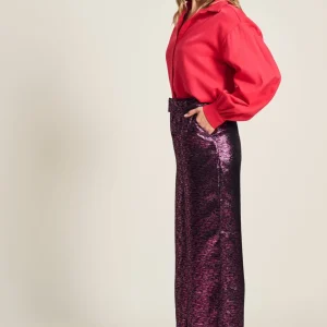 POM Amsterdam BLOUSE Violet | Blouses