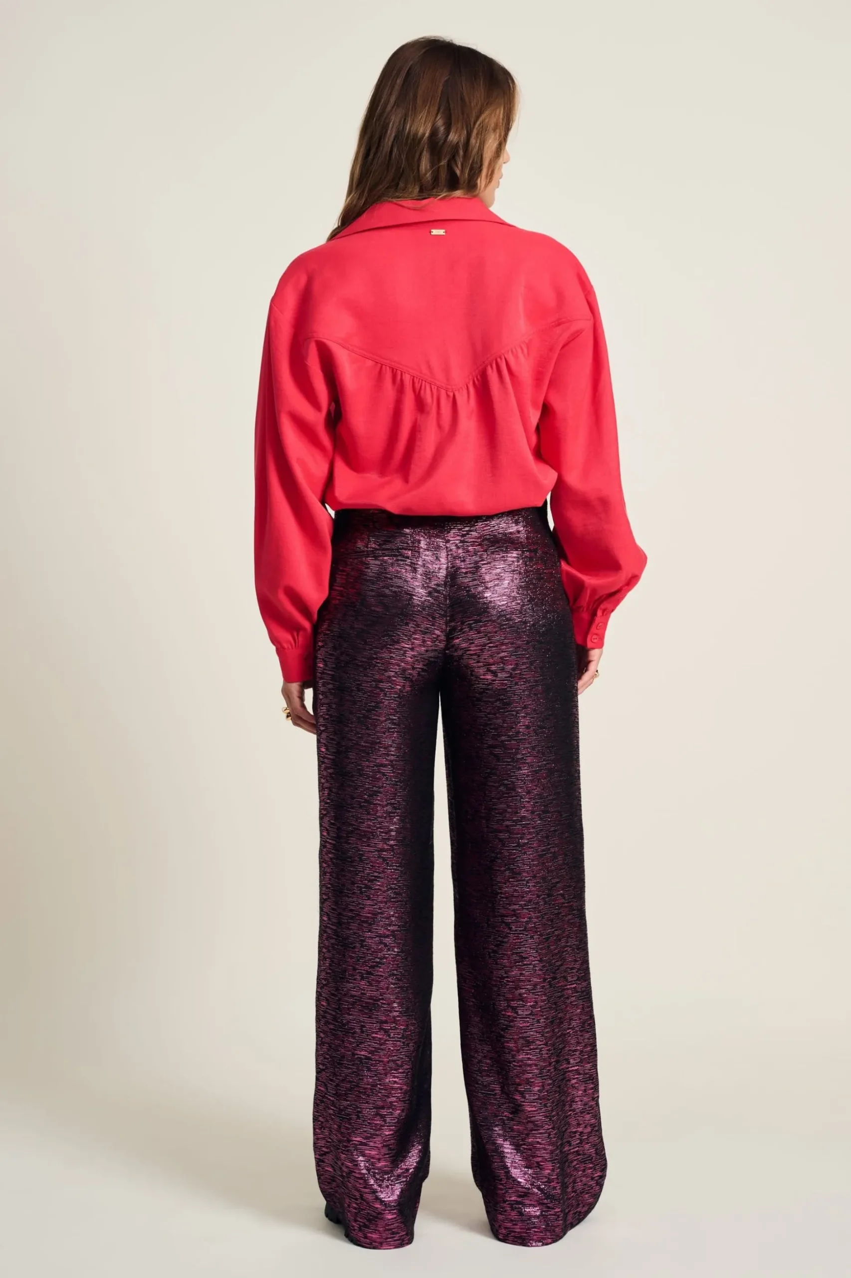 blouse_violet_shimmer_vibrant_pink_6.webp POM Amsterdam BLOUSE Violet | Blouses