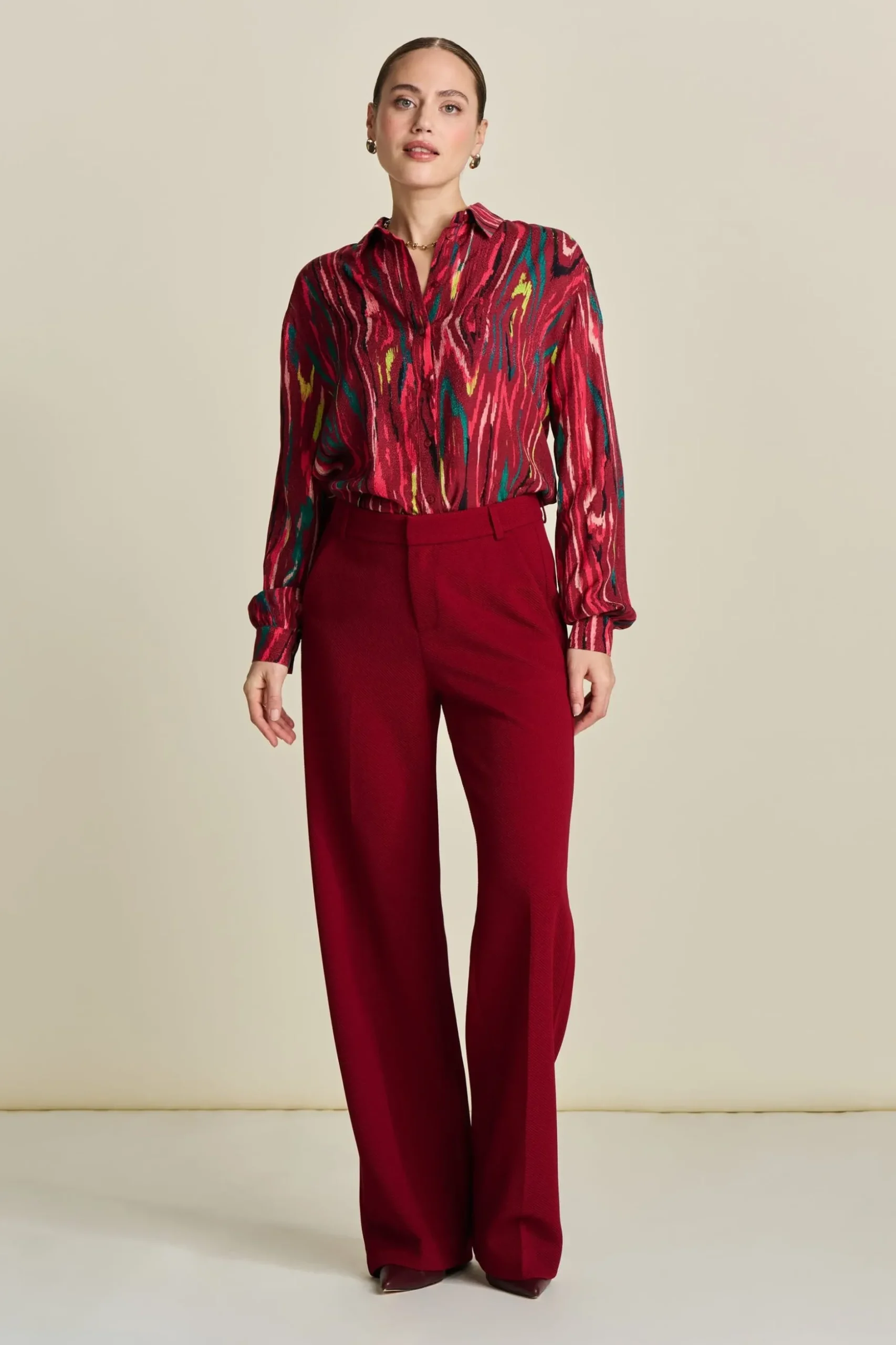 broek_wide_leg_burgundy_red_0.webp POM Amsterdam BROEK Wide Leg | Co-Ords | Suits