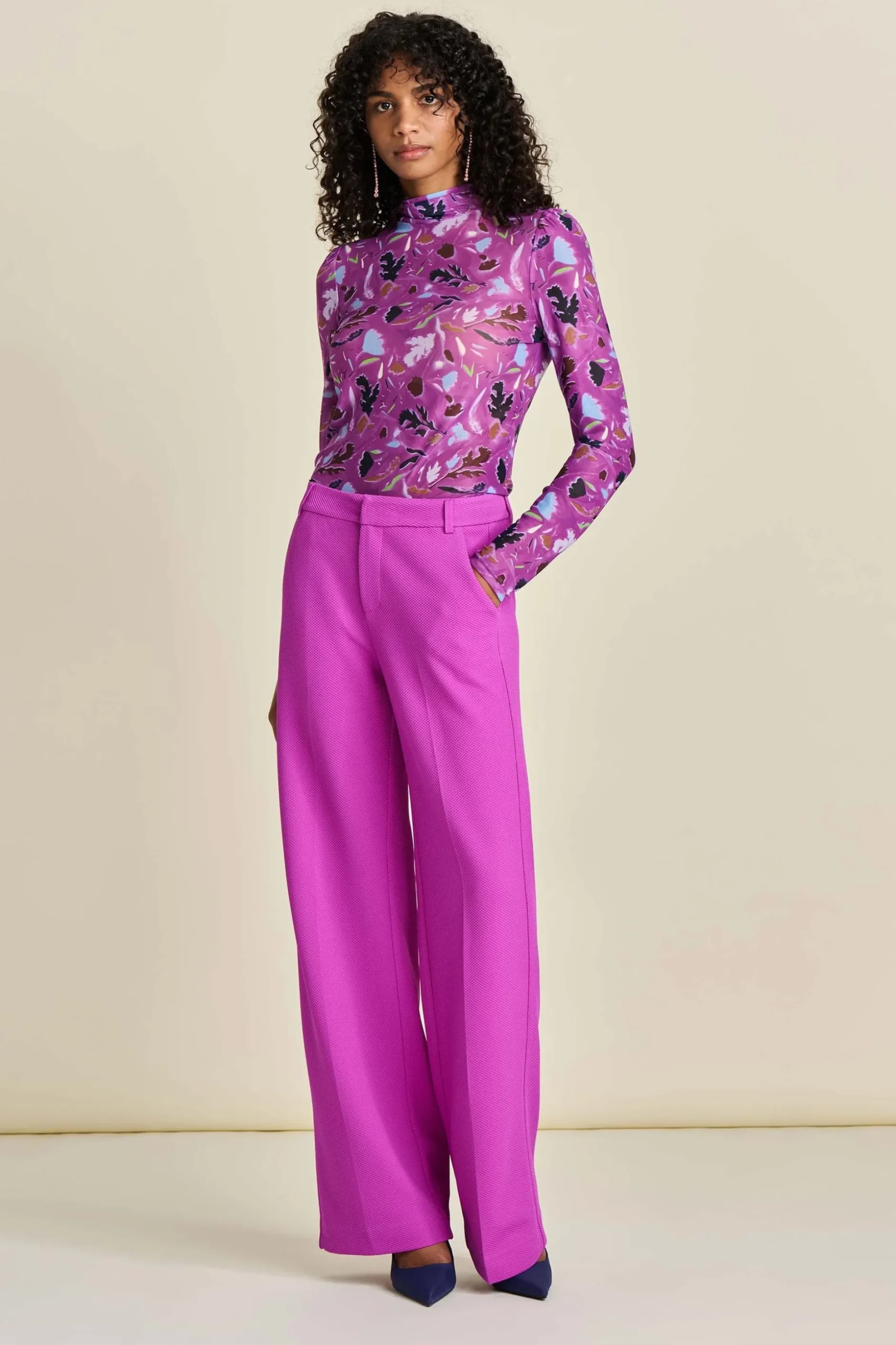 broek_wide_leg_cactus_pink_0.webp POM Amsterdam BROEK Wide Leg | Co-Ords | Suits