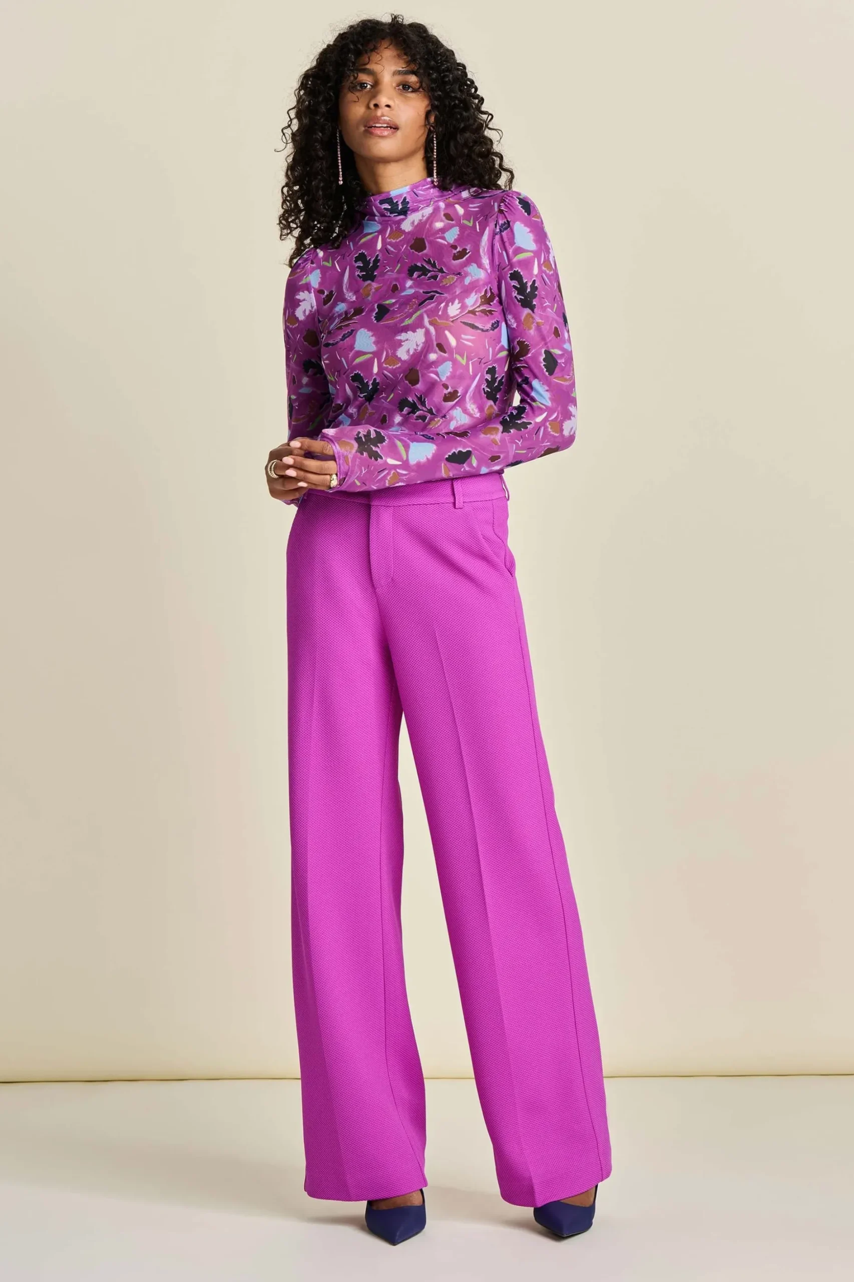 broek_wide_leg_cactus_pink_3.webp POM Amsterdam BROEK Wide Leg | Co-Ords | Suits
