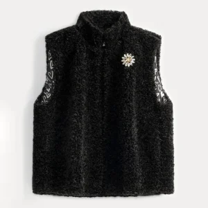 POM Amsterdam GILET Teddy Love | Gilets | Jassen & Blazers