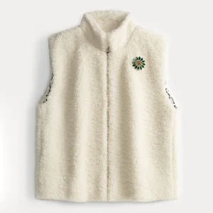 POM Amsterdam GILET Teddy Love | Gilets | Jassen & Blazers