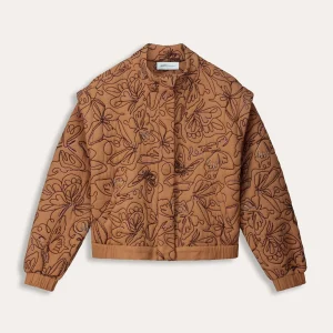 POM Amsterdam JACKET Butterfly Sugar Brown | Jassen & Blazers