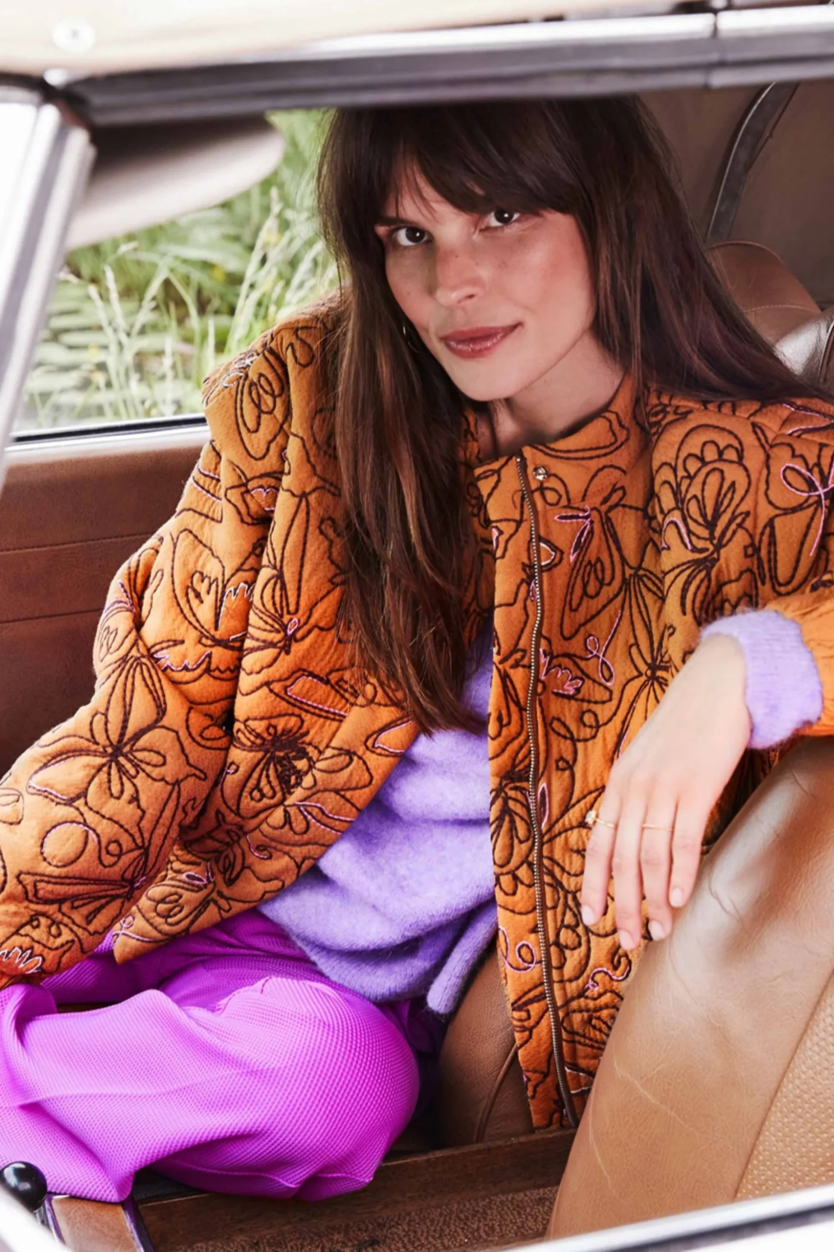 jacket_butterfly_sugar_brown_6.webp POM Amsterdam JACKET Butterfly Sugar Brown | Jassen & Blazers