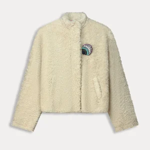 POM Amsterdam JACKET Teddy Ecru | Jassen & Blazers