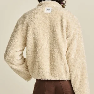 POM Amsterdam JACKET Teddy Ecru | Jassen & Blazers