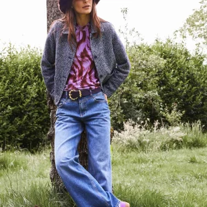 POM Amsterdam JACKET Tweed Blue | Jassen & Blazers