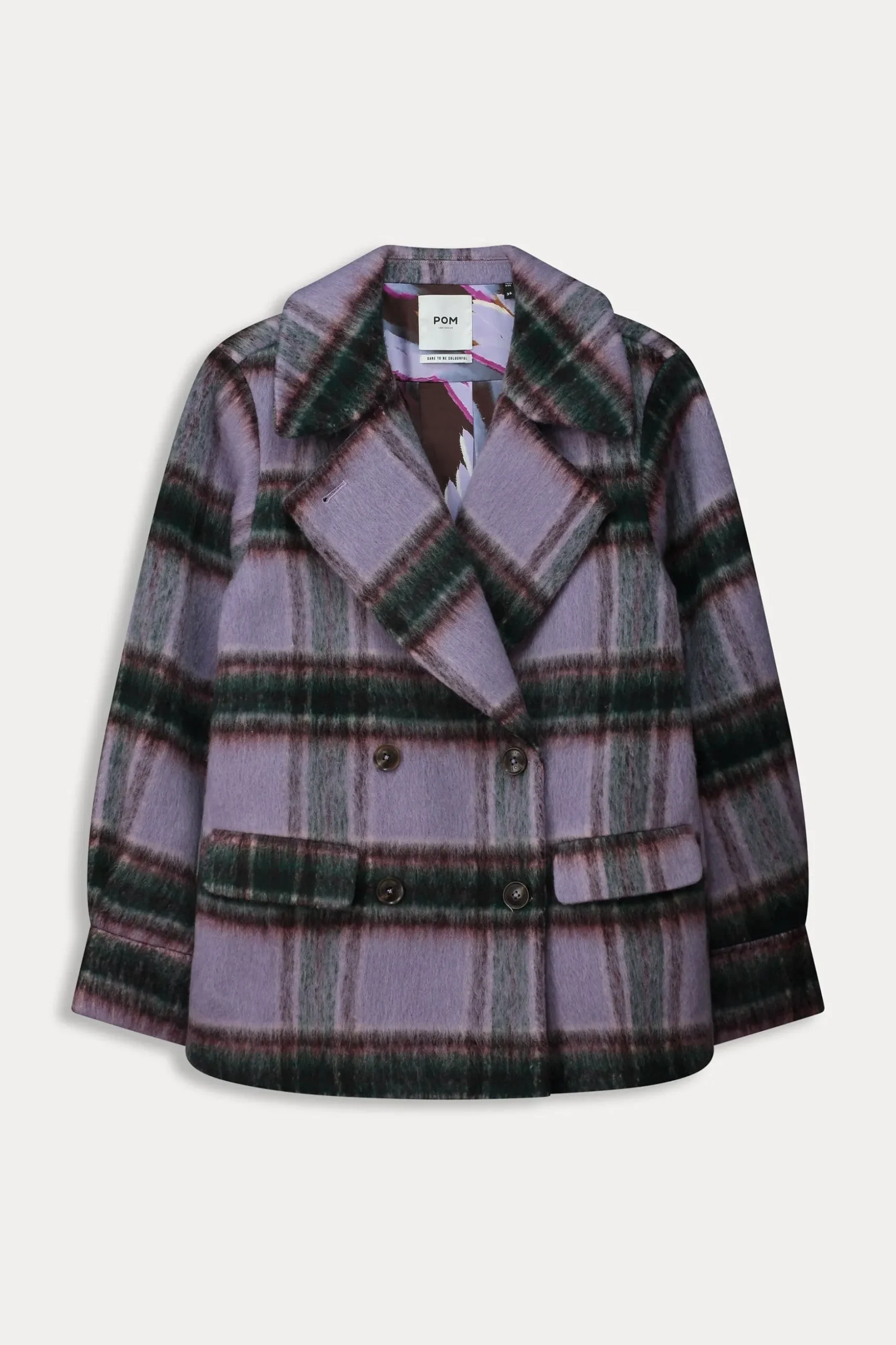 jas_checks_lavender_1.webp POM Amsterdam JAS Checks Lavender | Jassen & Blazers