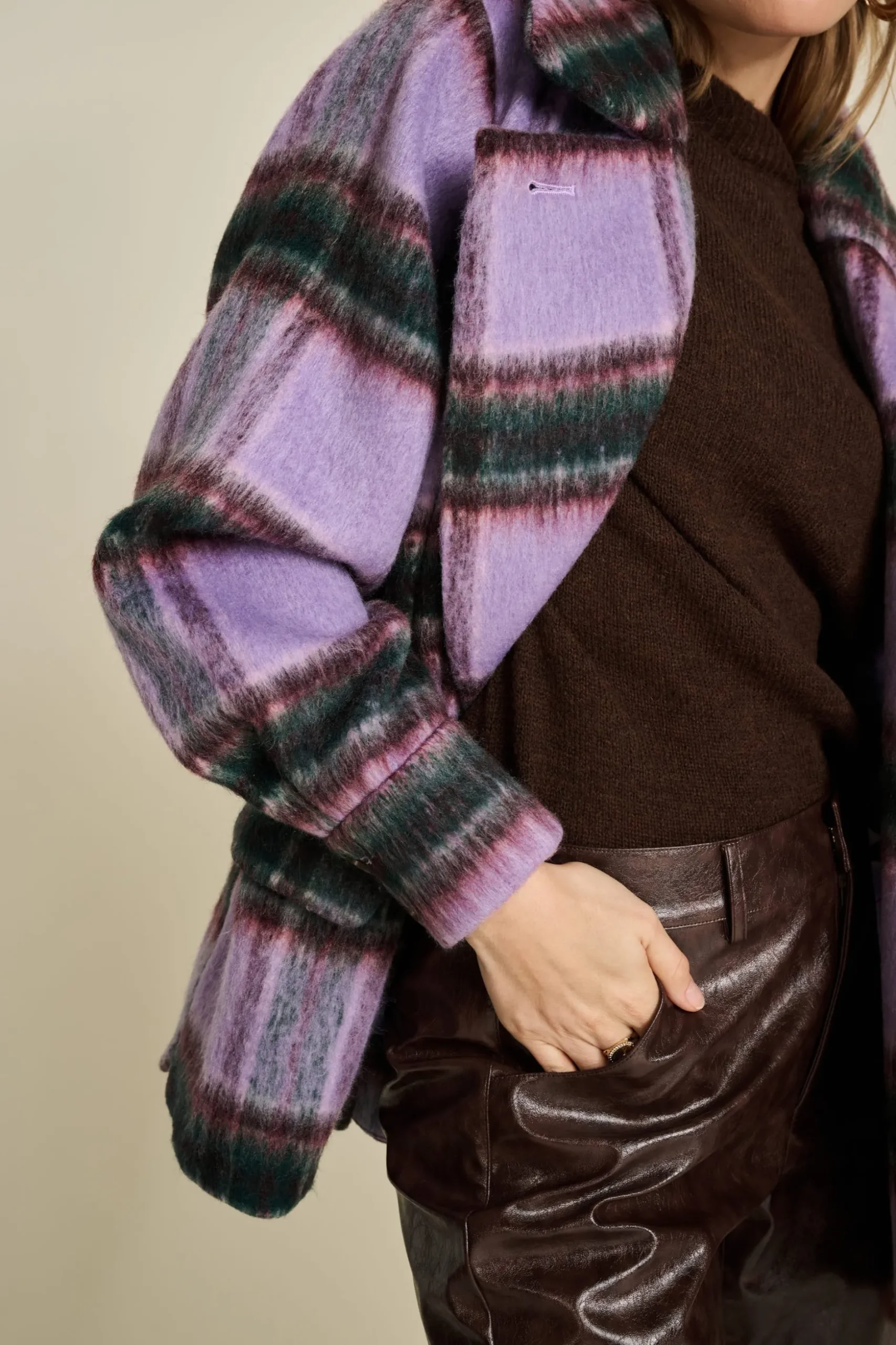 jas_checks_lavender_5.webp POM Amsterdam JAS Checks Lavender | Jassen & Blazers