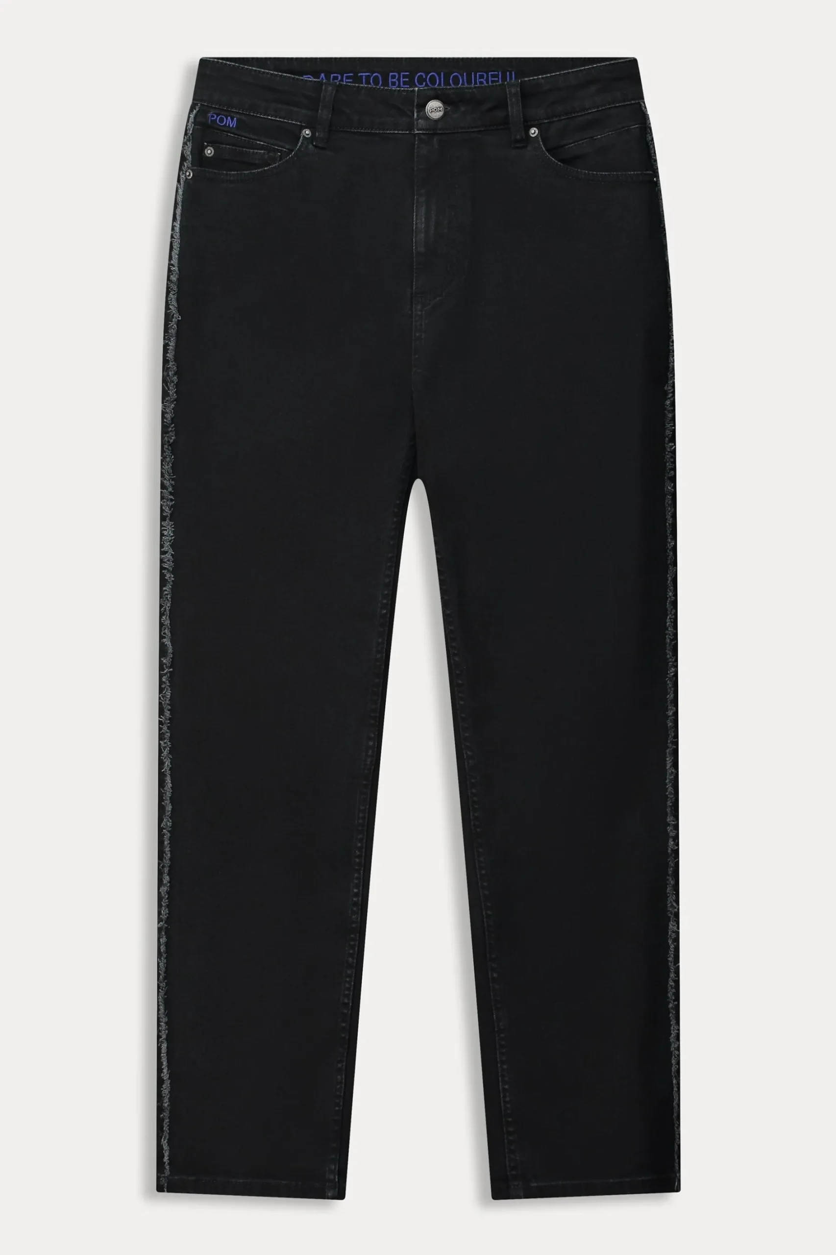 jeans_tapered_washed_black_1.webp POM Amsterdam JEANS Tapered Washed Black | Co-Ords | Broeken