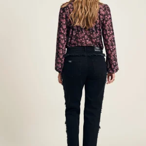 POM Amsterdam JEANS Tapered Washed Black | Co-Ords | Broeken