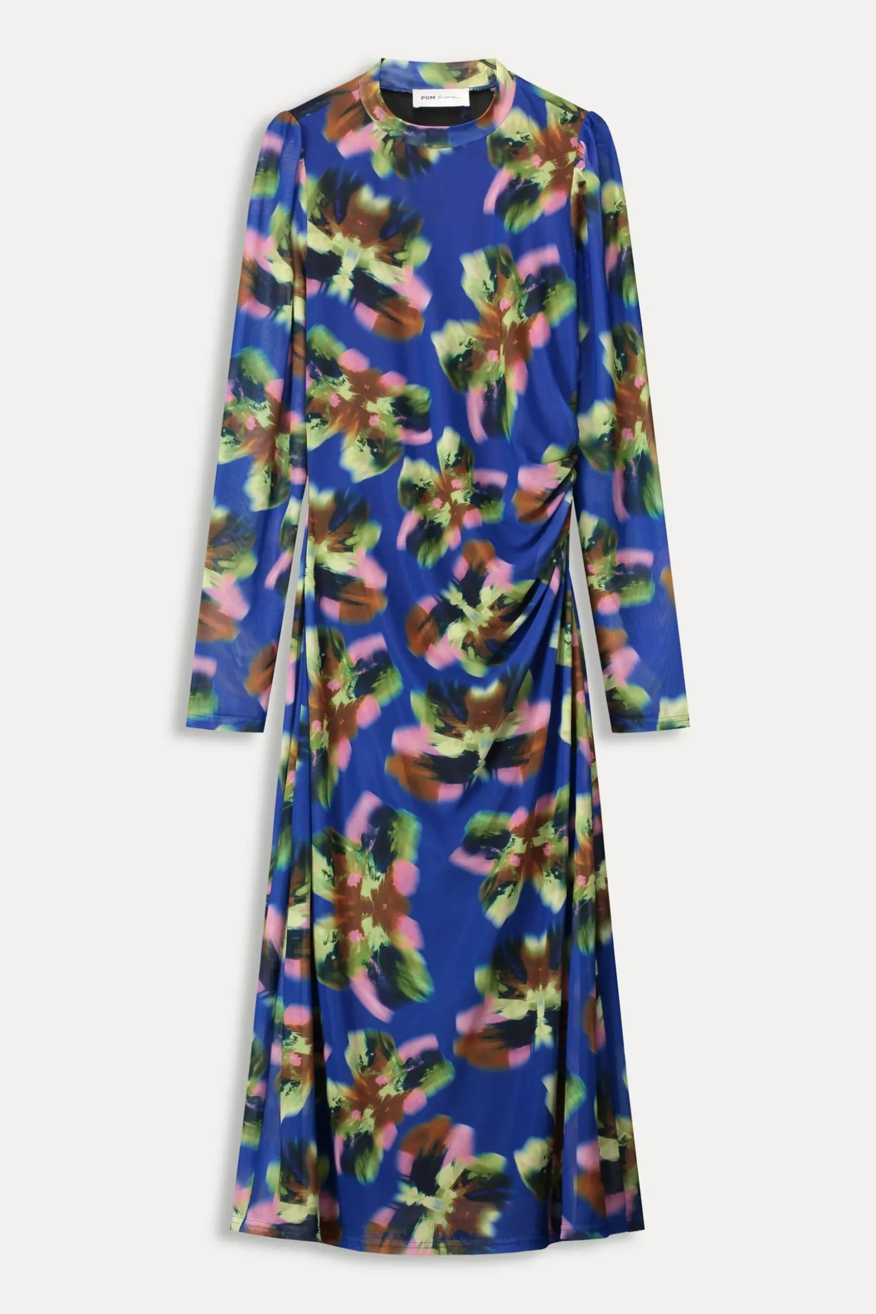 jurk_butterfly_blue_mesh_1.webp POM Amsterdam JURK Mesh | Jurken