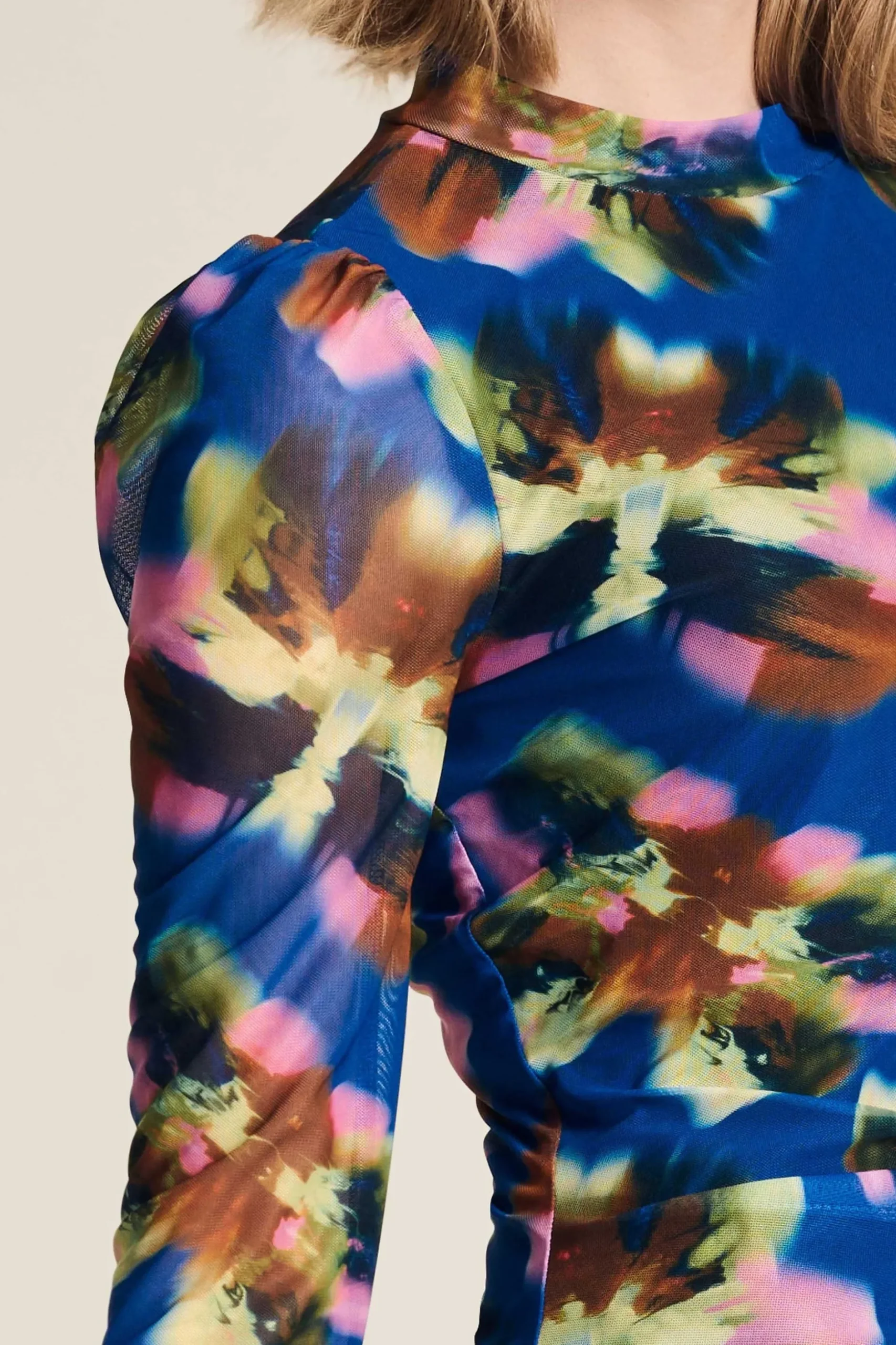 jurk_butterfly_blue_mesh_5.webp POM Amsterdam JURK Mesh | Jurken