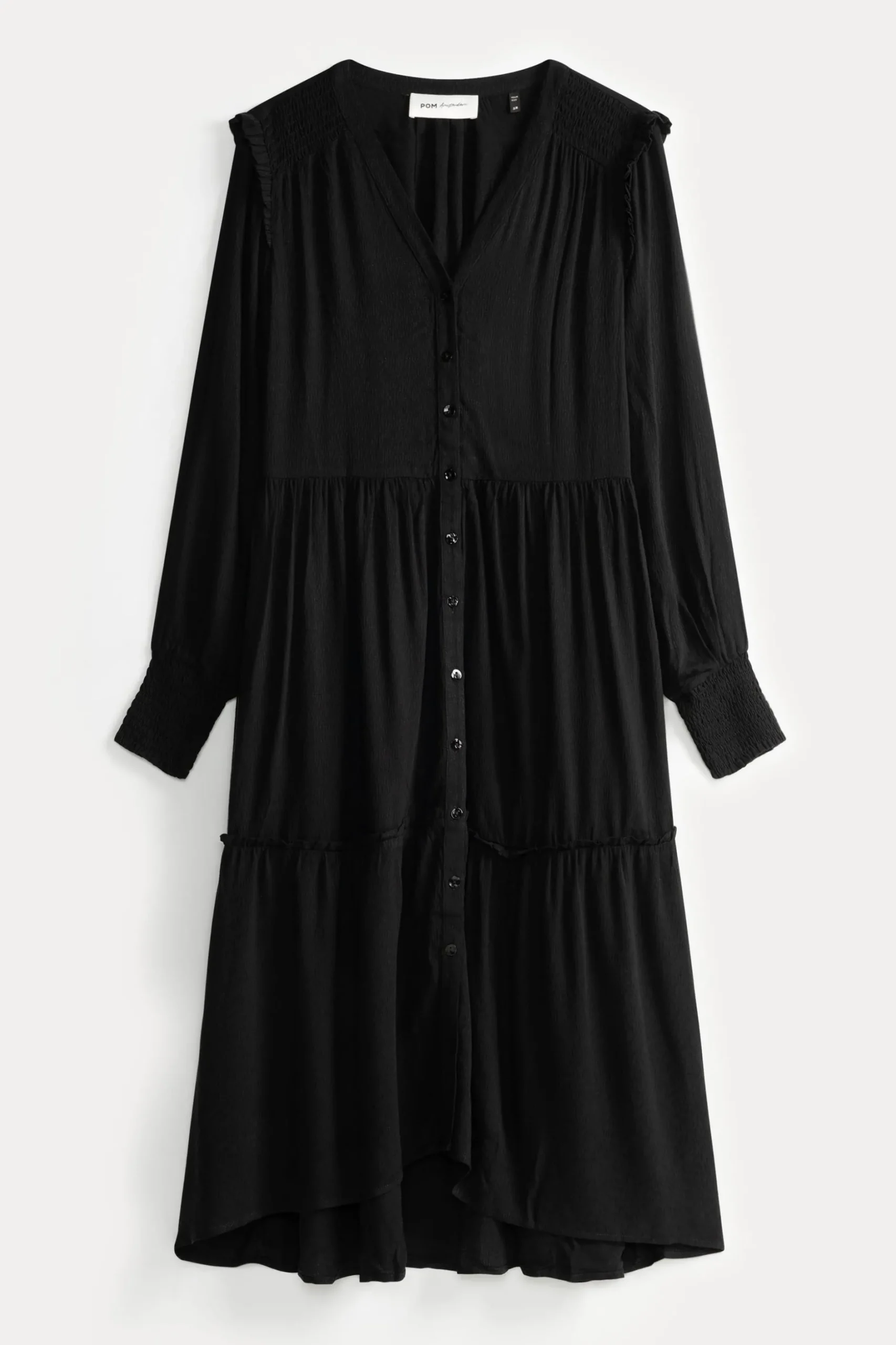 jurk_eden_black_1.webp POM Amsterdam JURK Eden Black | Jurken