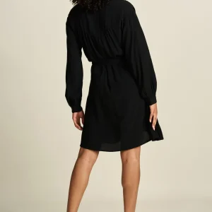 POM Amsterdam JURK Ella Black | Jurken
