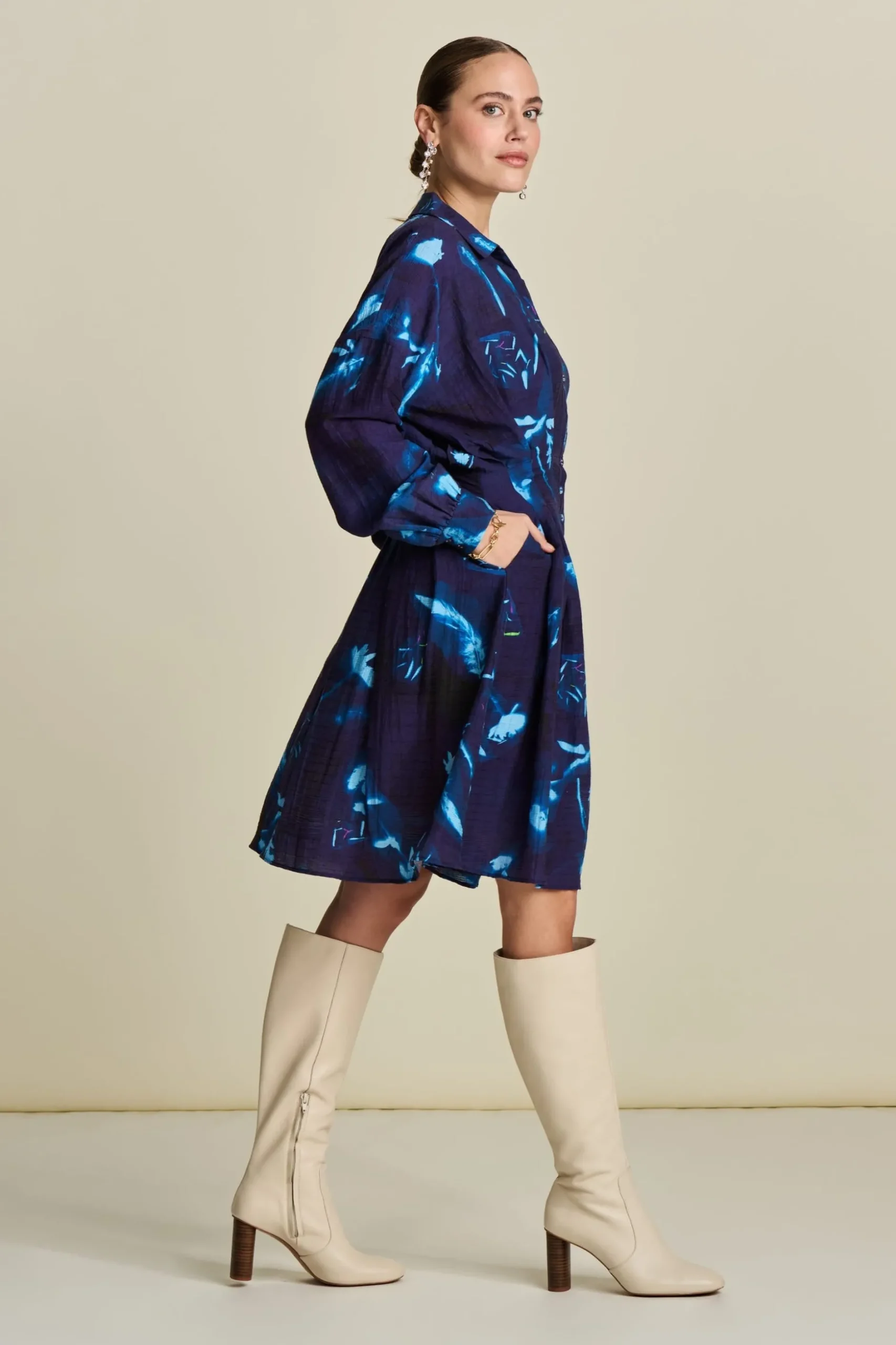 jurk_feathers_and_floral_4.webp POM Amsterdam JURK | Jurken
