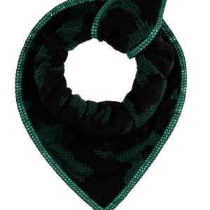 POM Amsterdam SJAAL Camo Green Black | Sjaals