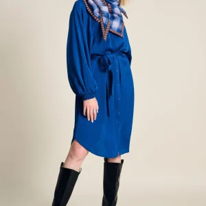 POM Amsterdam SJAAL Checks Blue Lavender | Sjaals