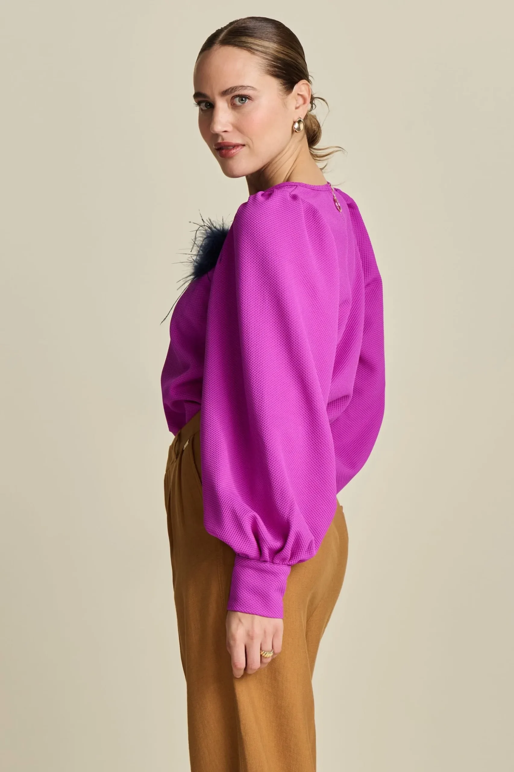 top_cactus_pink_3.webp POM Amsterdam TOP | Tops & Turtlenecks