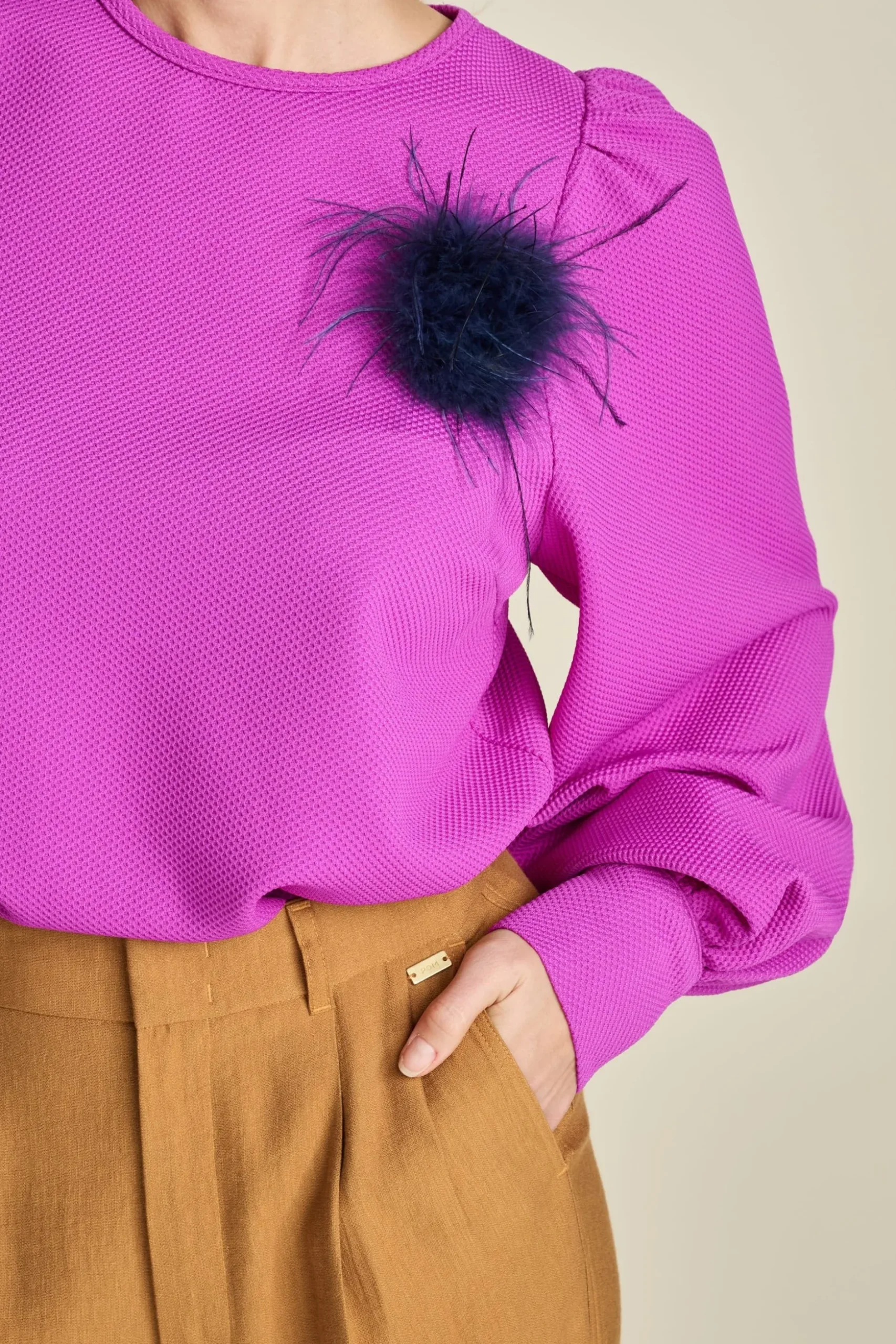 top_cactus_pink_5.webp POM Amsterdam TOP | Tops & Turtlenecks