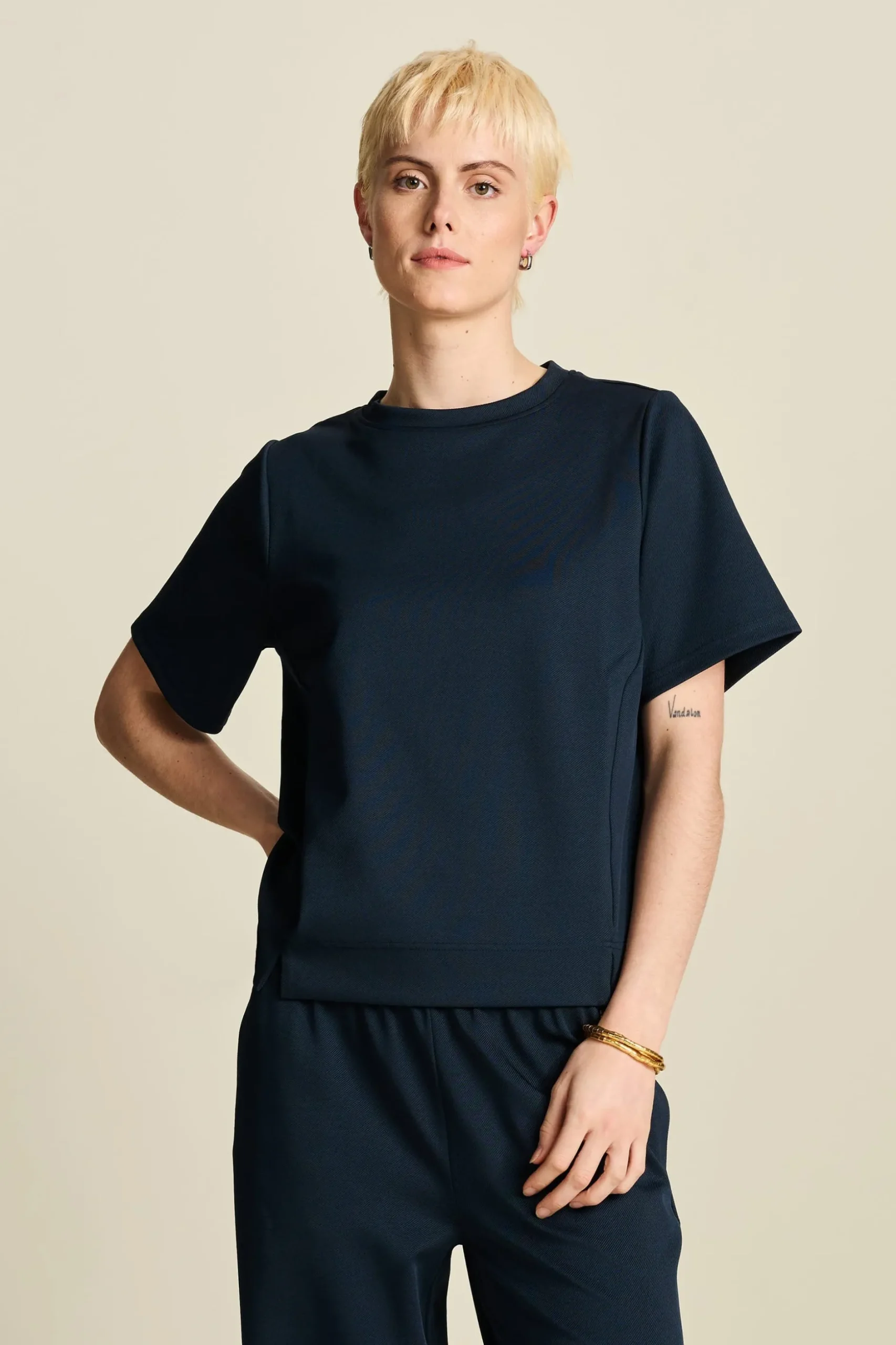 top_nina_dark_navy_1.webp POM Amsterdam TOP Nina | Co-Ords | Tops & Turtlenecks