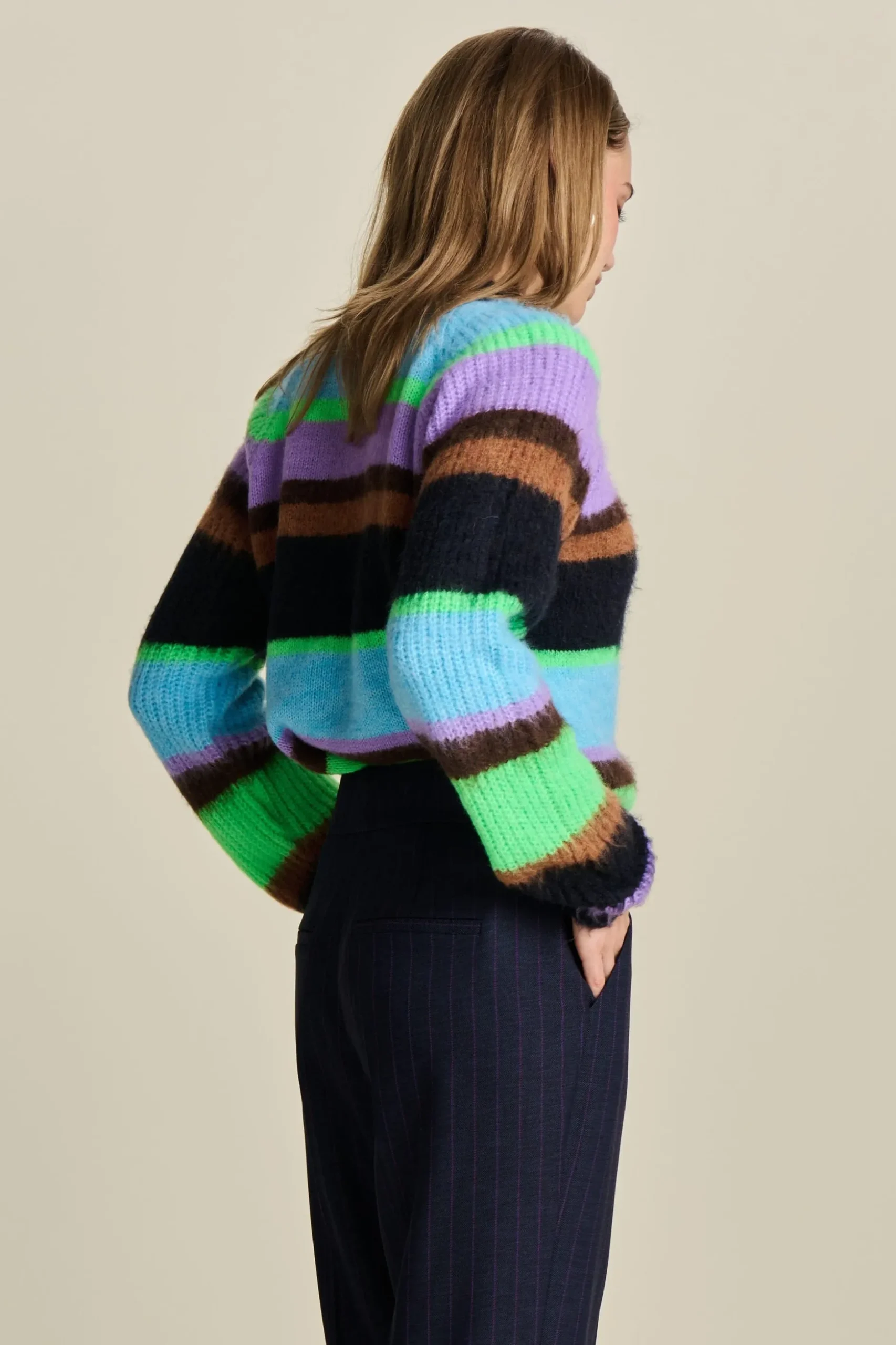 trui_brushed_stripes_3.webp POM Amsterdam TRUI | Truien & Vesten