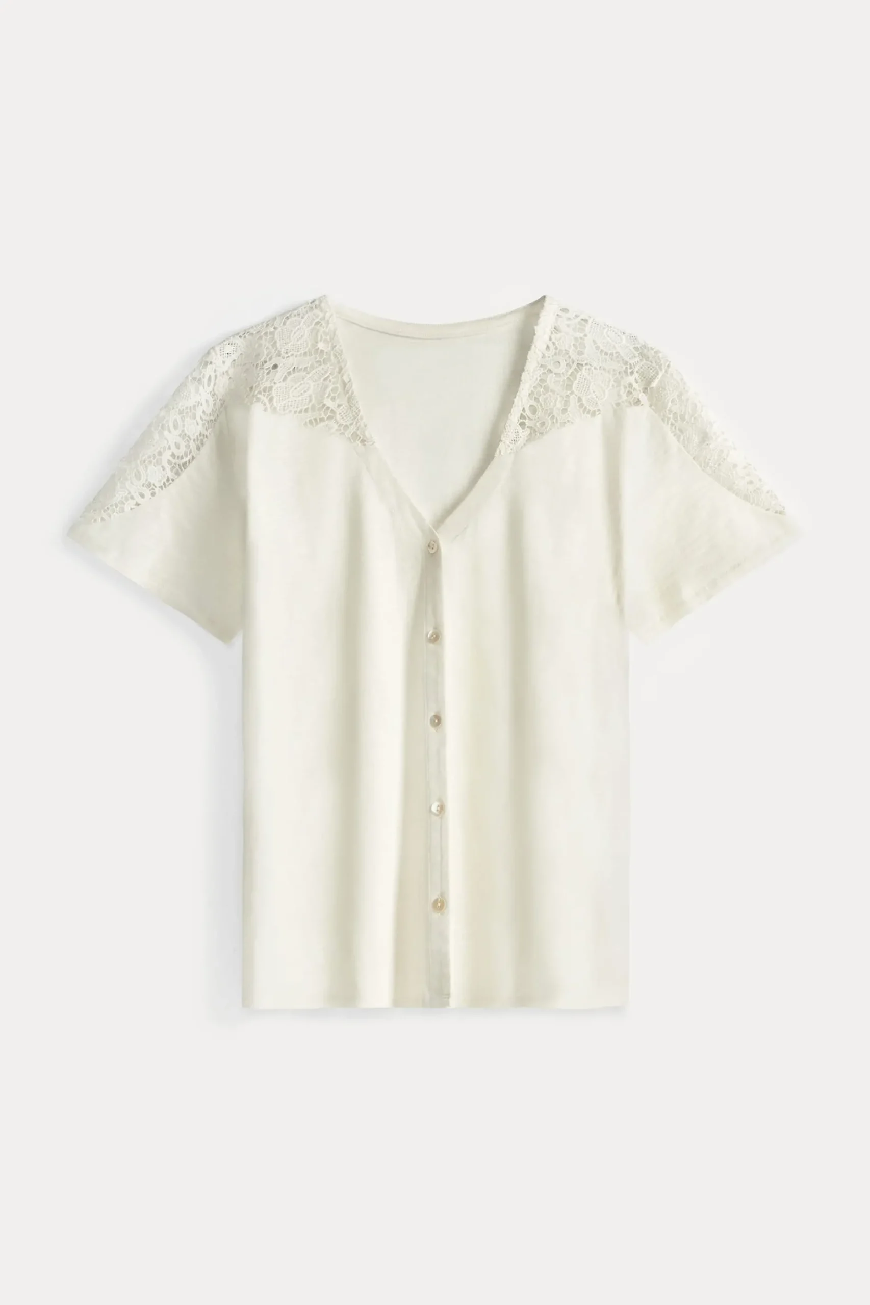 tshirt_ellen_ecru_1.webp POM Amsterdam TSHIRT Ellen | Tops & Turtlenecks