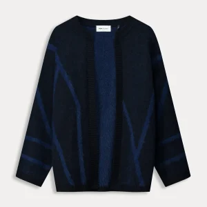 POM Amsterdam VEST Midnight Blue | Truien & Vesten
