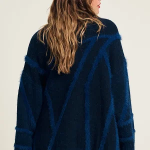 POM Amsterdam VEST Midnight Blue | Truien & Vesten